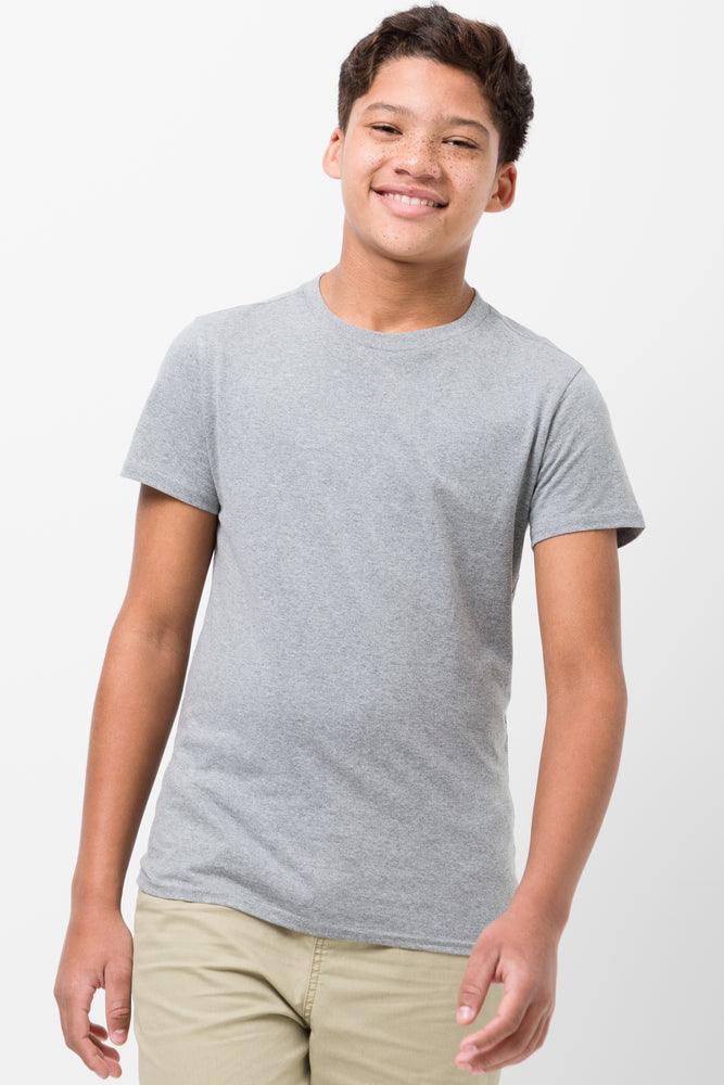 Cool Style Crew Neck T-Shirt Grey Melange