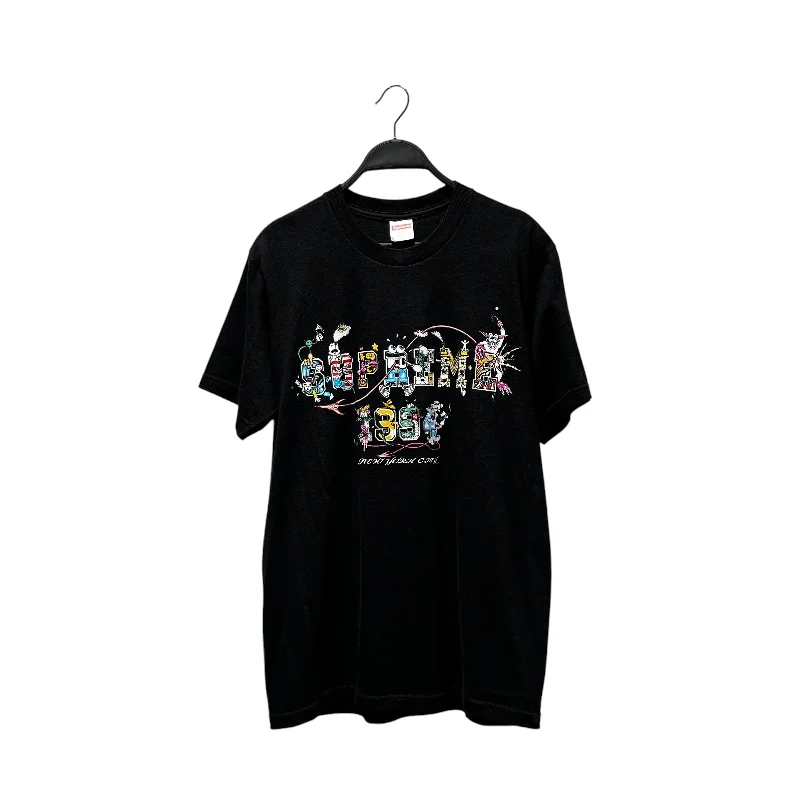 Youthful Style Supreme/T-Shirt/S/Cotton/BLK/SUPREME VARSITY TEE