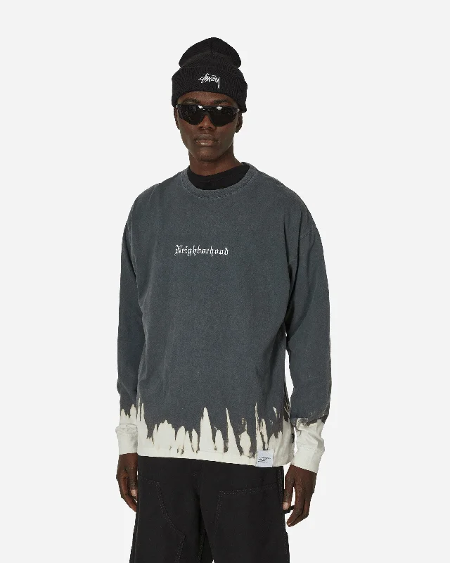 Comfortable Fashion Savage Longsleeve T-Shirt Black