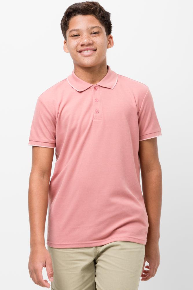 Urban Chic Short Sleeve Golfer Pink