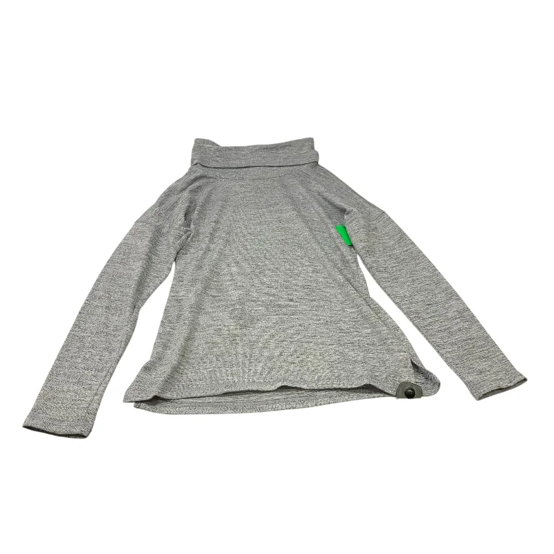 Fresh And Fashionable Top Long Sleeve By 90 Degrees By Reflex In Grey, Size: L