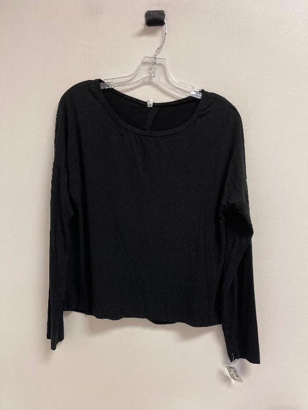 Celebrity Style Top Long Sleeve By Clothes Mentor In Black, Size: M