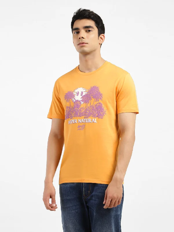 American Style Men's Graphic Printed Regular Fit T-shirt