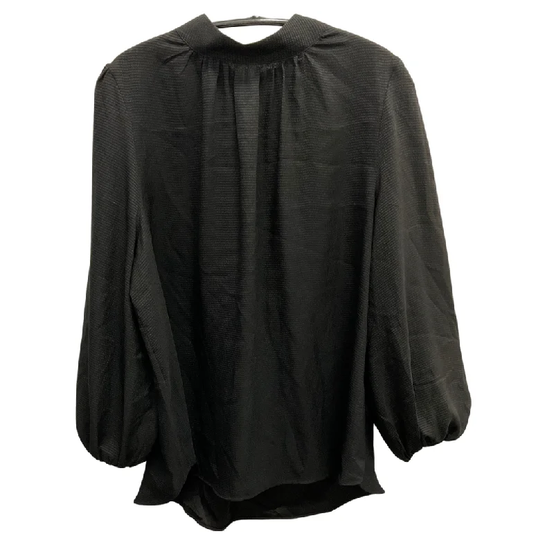 Fashionable Ease Top 3/4 Sleeve By H&m In Black, Size: L