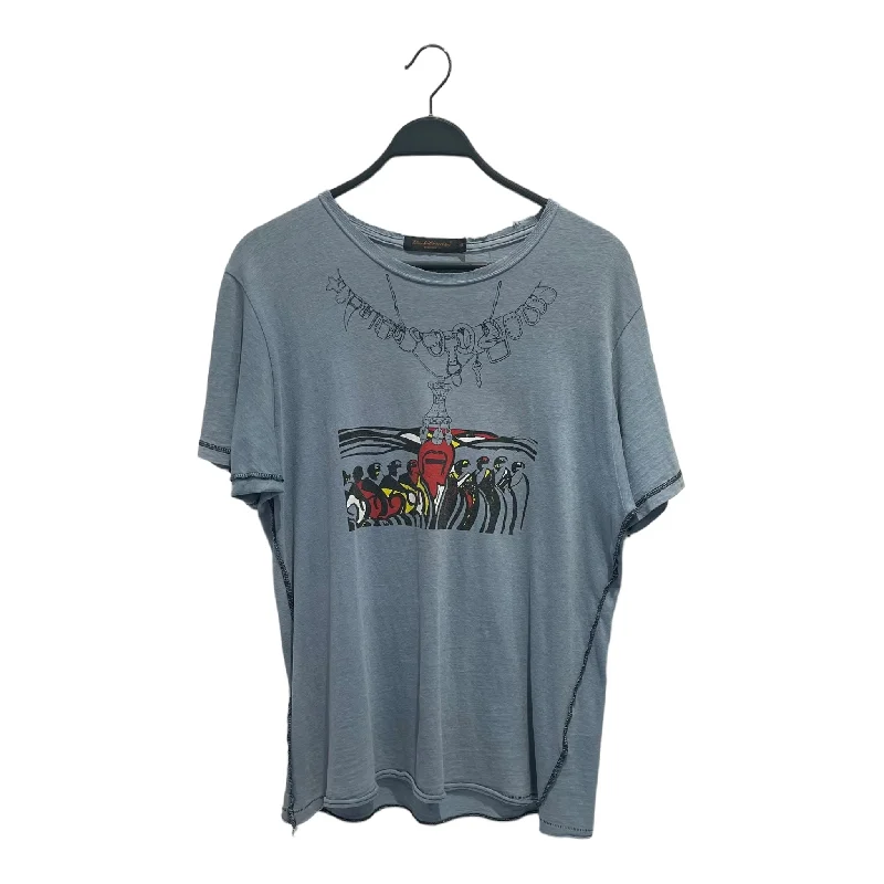 Urban Chic UNDERCOVER/T-Shirt/M/Cotton/BLU/2003 Scab Rosery Shirt