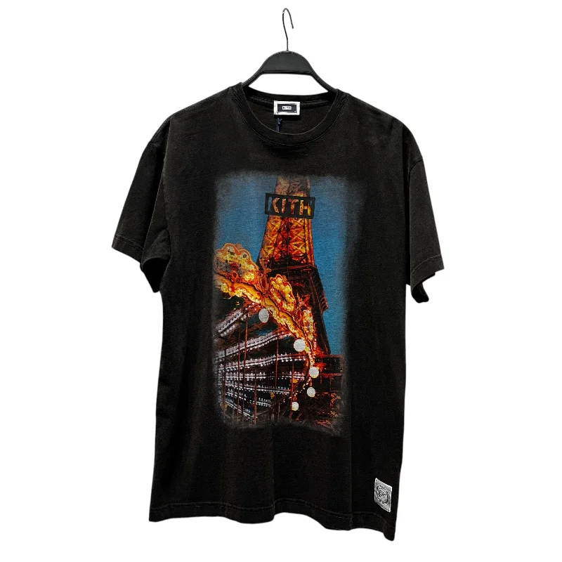 Lounge Chic KITH/T-Shirt/M/Cotton/BLK/Paris