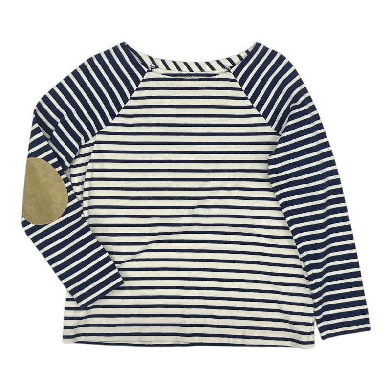 Classic Items Top Ls By Vineyard Vines In Blue & White, Size:S