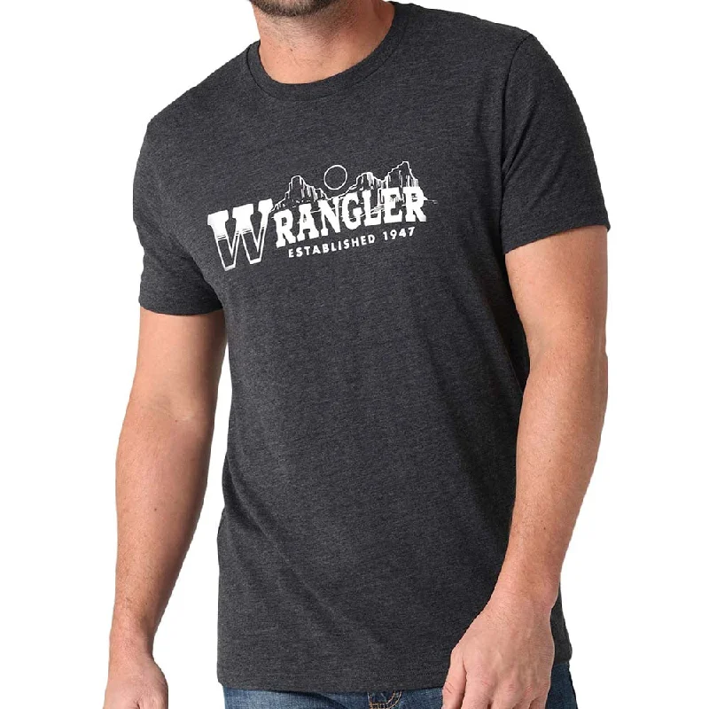 Comfortable Chic Wrangler Mens West Logo T-Shirt - 112325726
