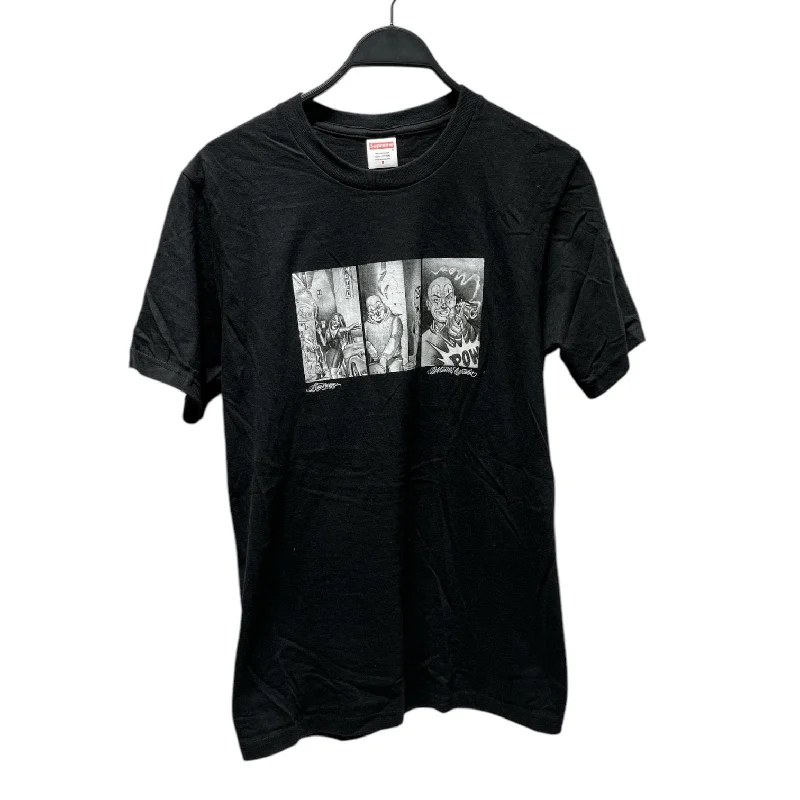 Romantic Temperament Supreme/T-Shirt/S/Cotton/BLK/supreme mister cartoon TEE