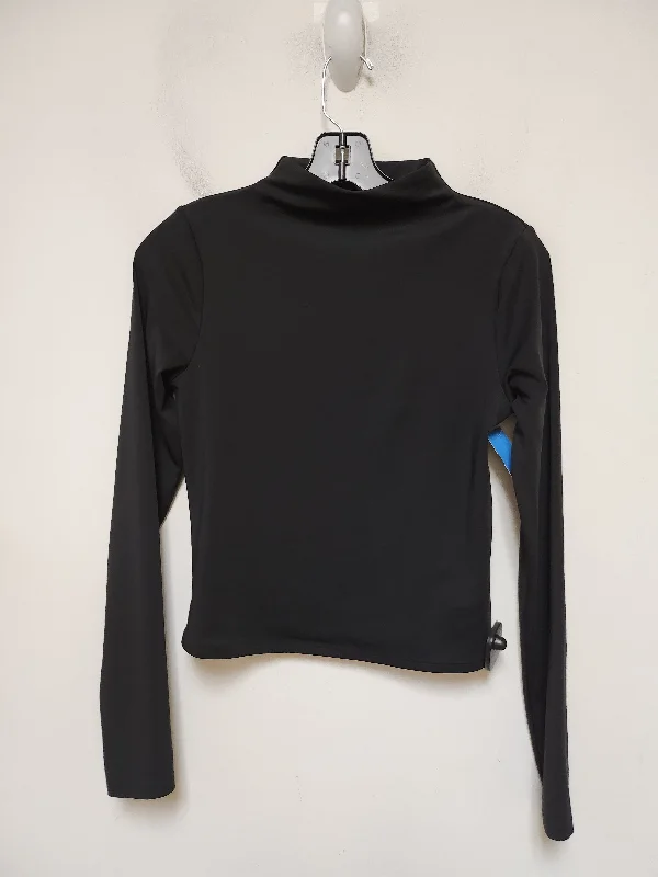 Versatile Style Top Long Sleeve By Express In Black, Size: S