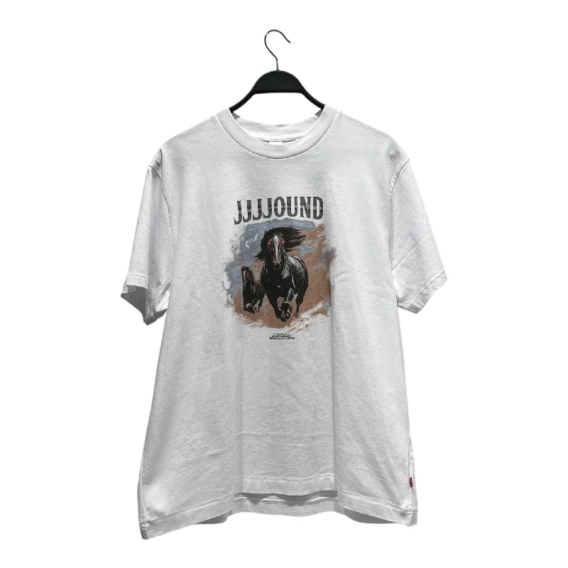 Street Fashion JJJJound/Levi's/T-Shirt/XL/Cotton/WHT/Graphic/red eye horse