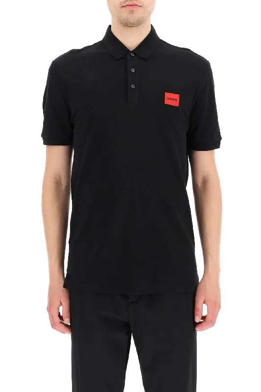 Elegant Casuals Hugo Logo Patch Polo Shirt