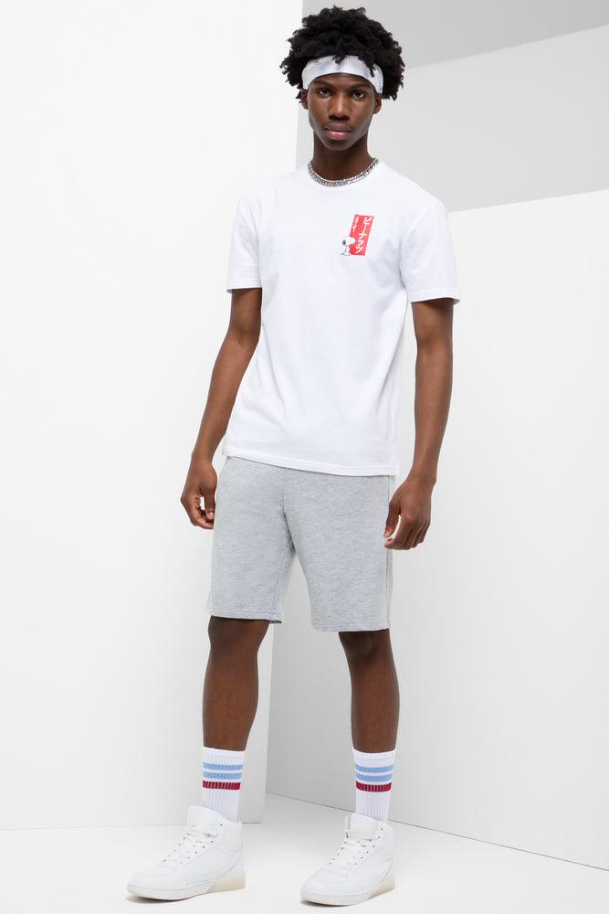 Comfortable Fitwear Peanuts Relaxed Short Sleeve T-Shirt White