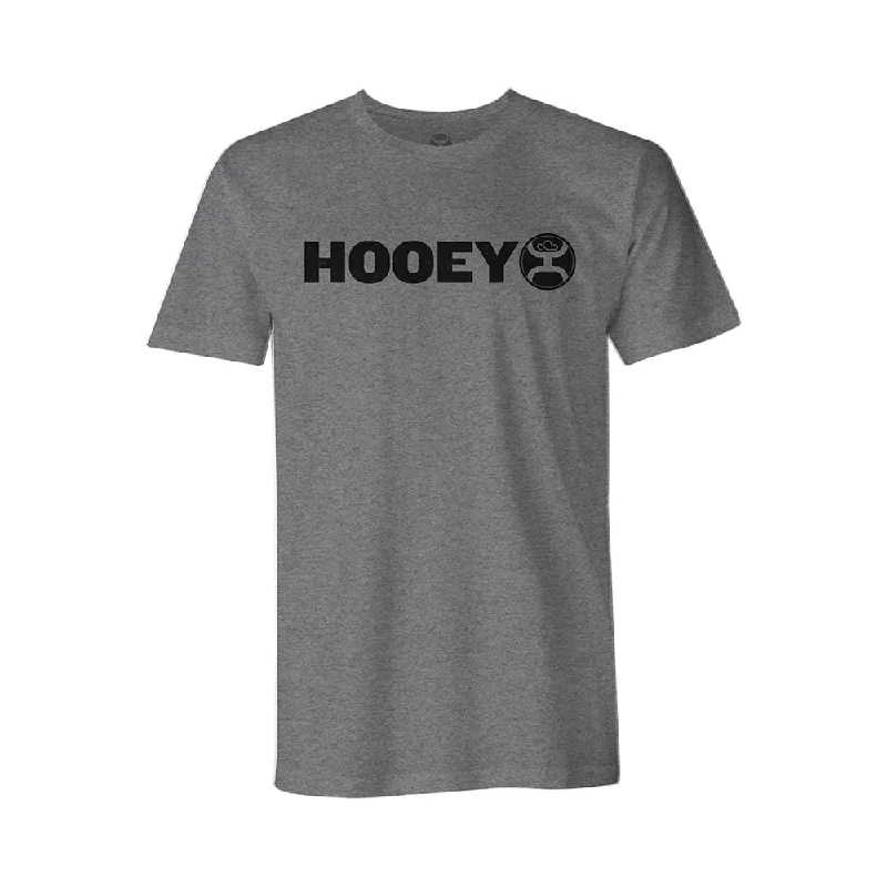 Cozy Lounge Wear Hooey Mens Lock Up T-Shirt - HT1407GY