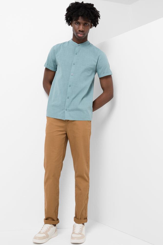 Cozy Fit Short Sleeve Shirt Green