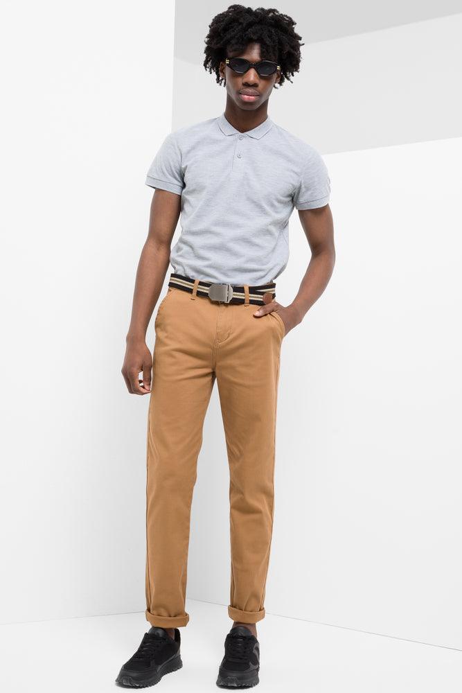Soft Textures Short Sleeve Golfer Grey