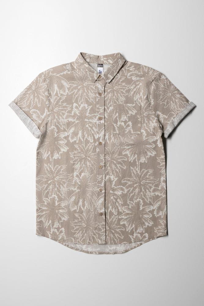 Noble And Elegant Short Sleeve Shirt Natural