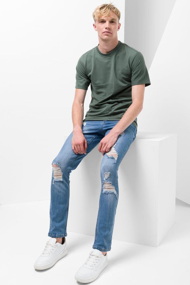 Cozy Essentials Short Sleeve T-Shirt Green