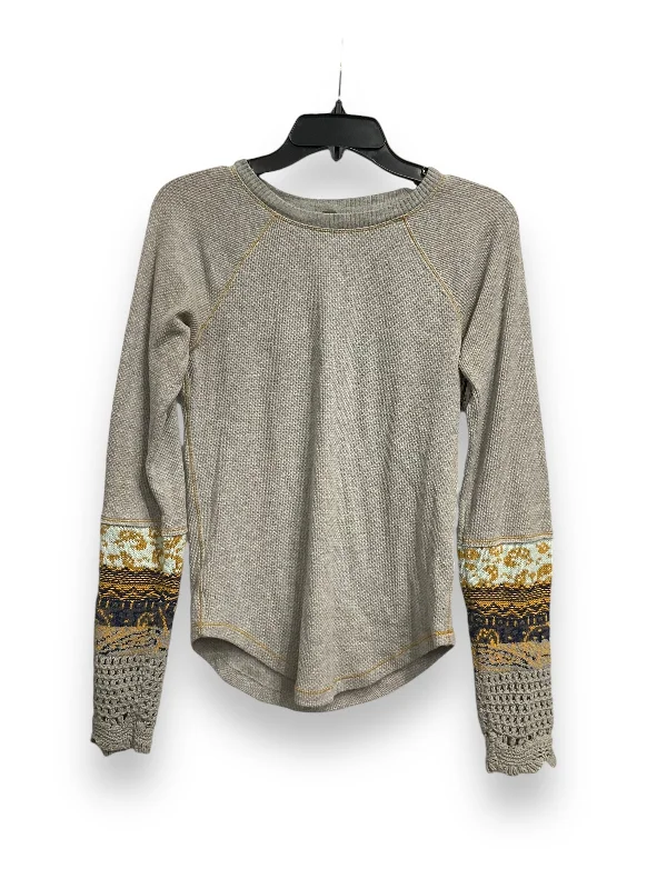 Trendy Items Top Long Sleeve Basic By Free People In Multi-colored, Size: M
