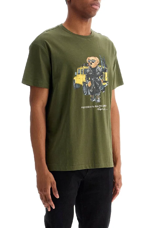 Relaxed Fashion Polo Ralph Lauren Classic Fit Polo Bear T-Shirt