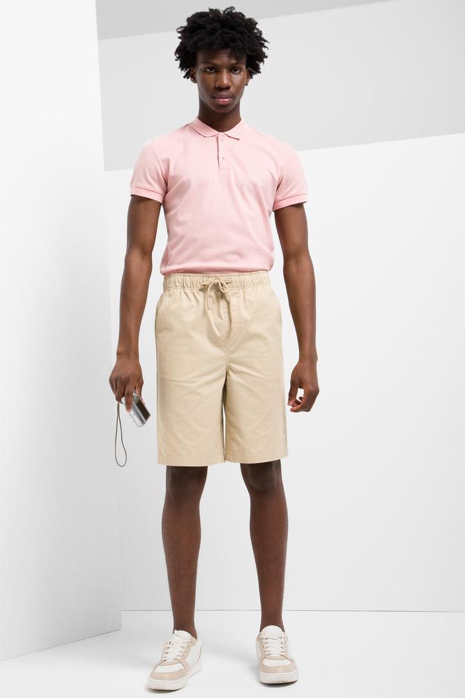 Casual And Versatile Short Sleeve Golfer Pink