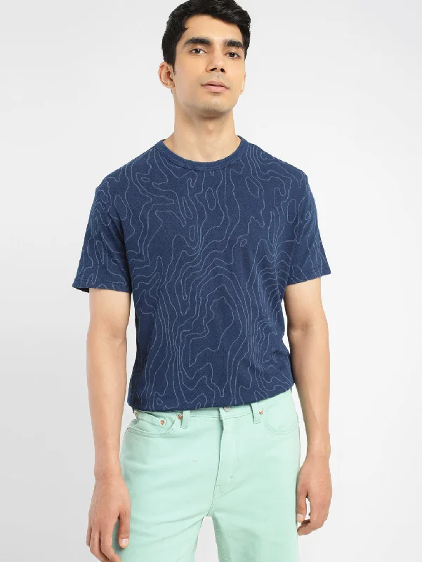 High-end Customization Men's All Over Print Crew Neck T-shirt