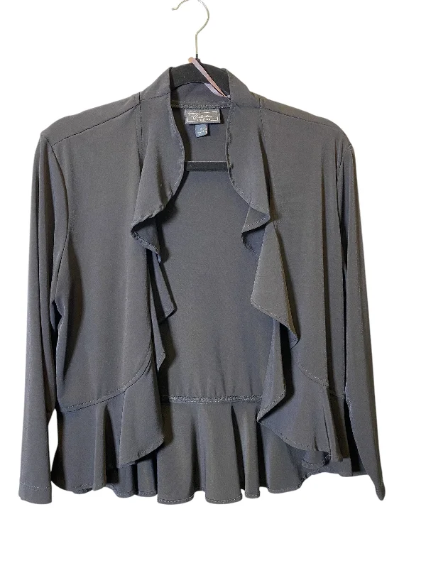 Elegant And Lazy Top Long Sleeve By Clothes Mentor In Black, Size: M
