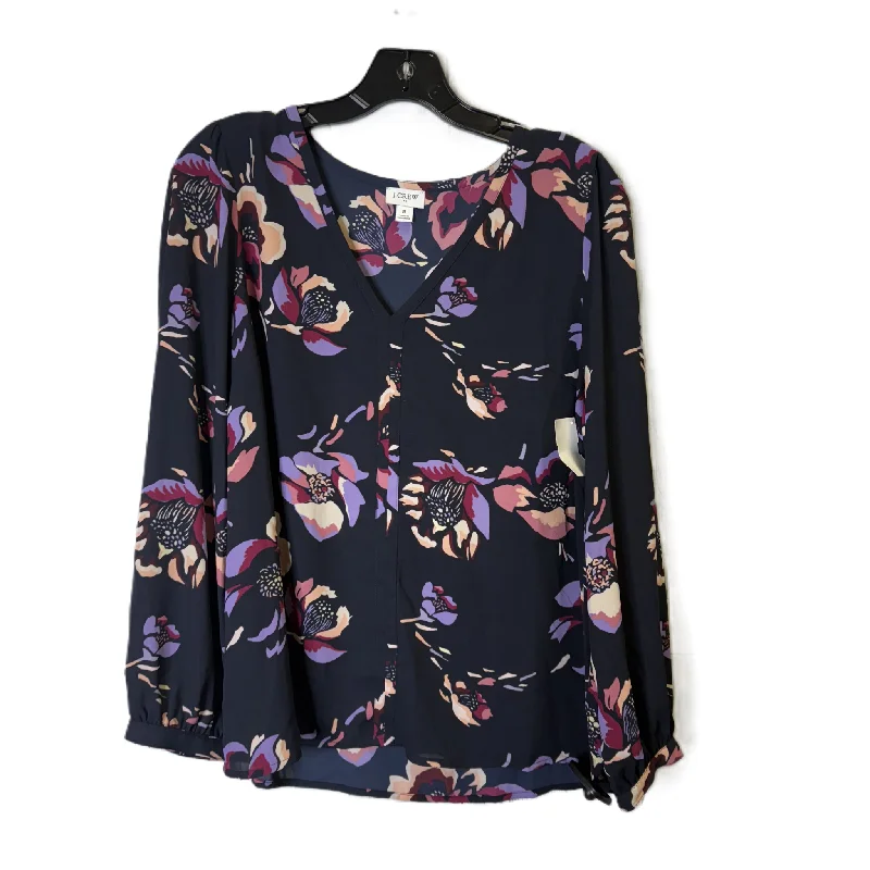 Celebrity Must-have Top Long Sleeve By J. Crew In Black, Size: 8
