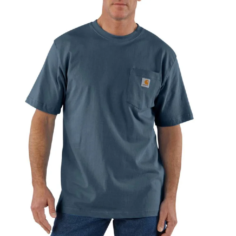 Light Layers Carhartt Mens Workwear Pocket Work T-Shirt - K87-BLS