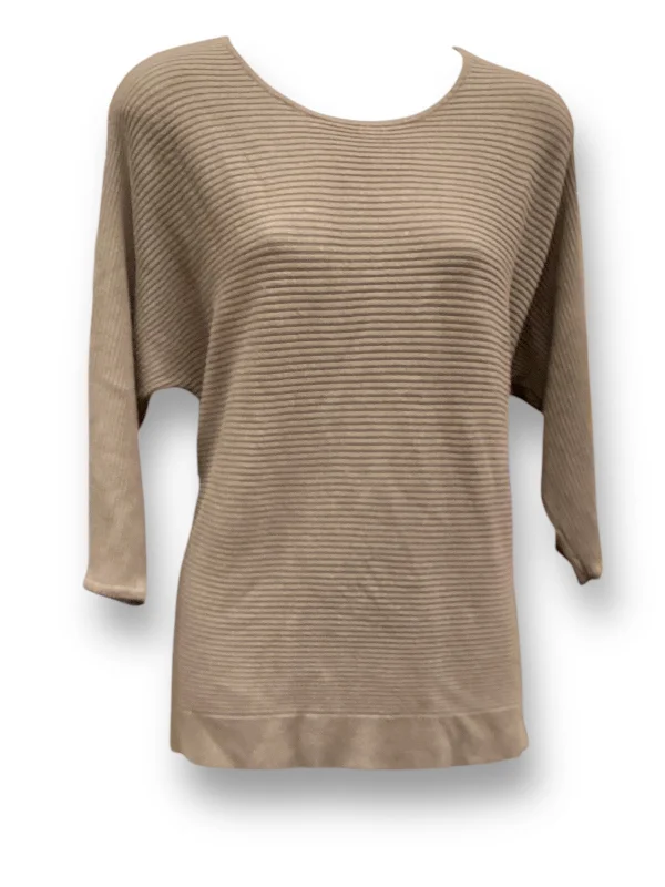 Modern Comfort Top 3/4 Sleeve By Chicos In Brown, Size: S