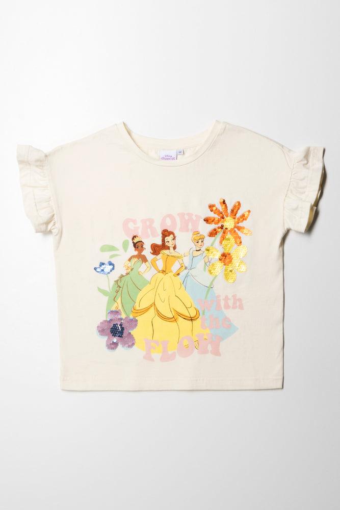 Casual Fit Disney Princess T-Shirt White