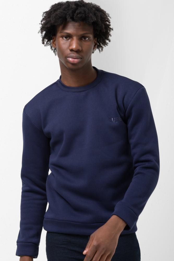 Integrated Design Crew Neck Tracktop Navy