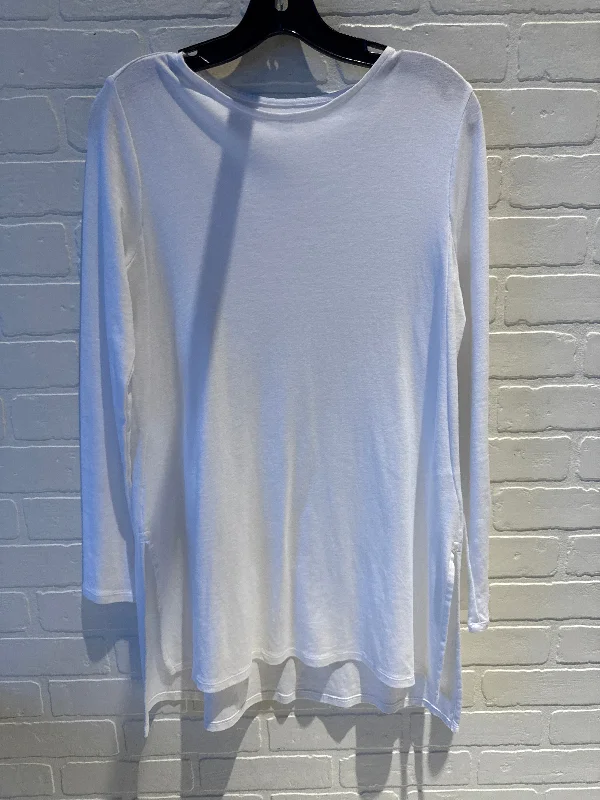 New Products Top Long Sleeve By J. Jill In White, Size: S