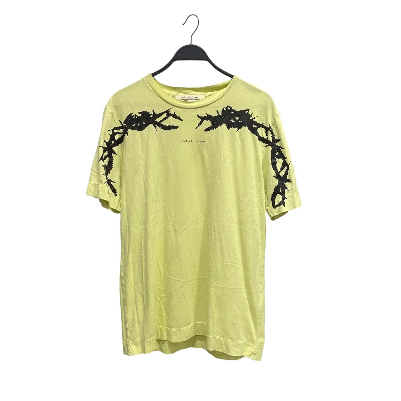 Slightly Flared Design 1017 ALYX 9SM(ALYX)/T-Shirt/L/Cotton/YEL/tribal arms