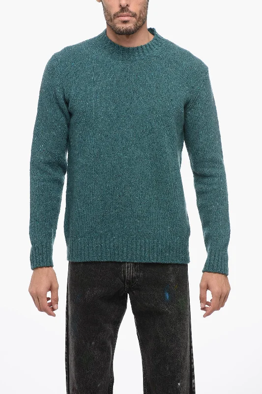 Celebrity Style Tagliatore Crew Neck GAGE Wool Blend Pullover