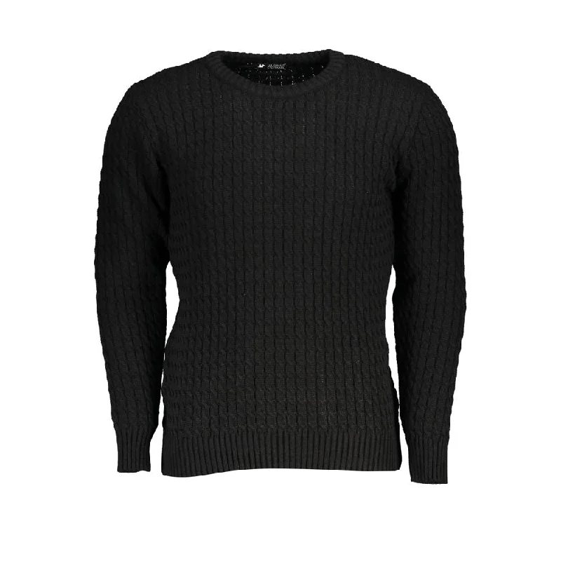 Elegant Temperament U.S. Grand Polo Twisted Crew Neck Classic Men's Sweater