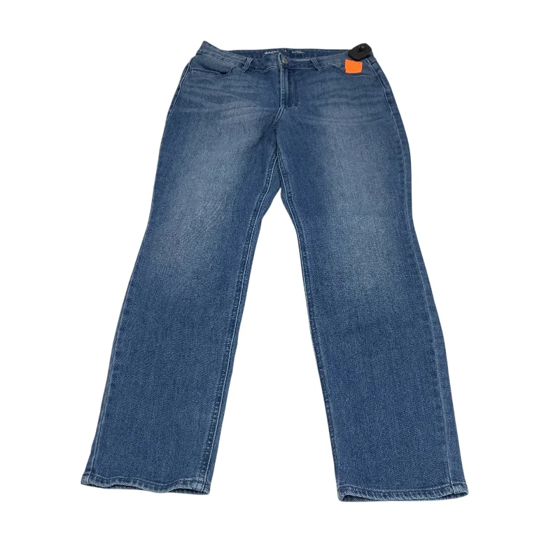 Comfortable down Jeans Straight By Old Navy In Blue Denim, Size: 8