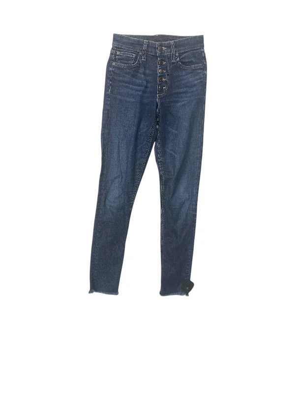 Unique Design Jeans Skinny By Joes Jeans In Blue Denim, Size: 0