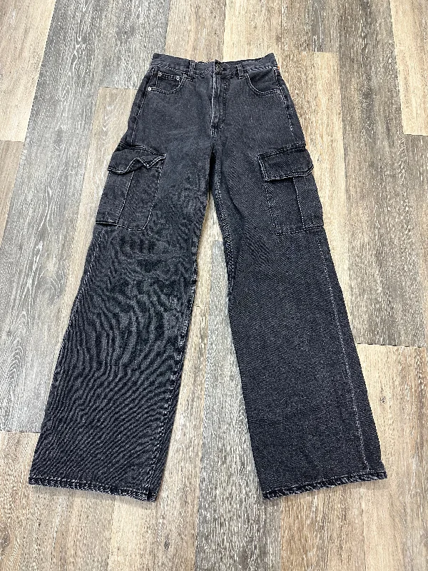 Cozy Chic Trends Jeans Wide Leg By Denim Forum In Black Denim, Size: 0
