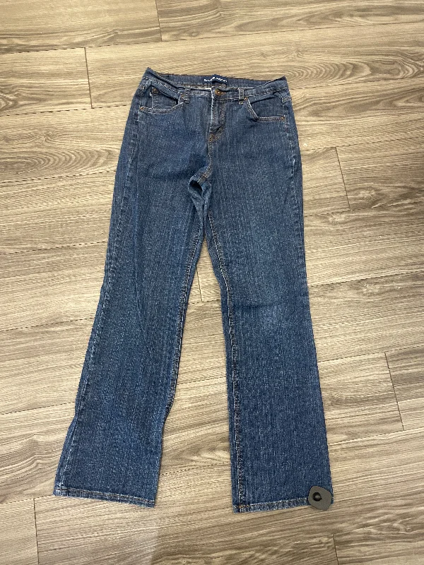 Relaxed Jackets Jeans Boot Cut By Bandolino In Blue, Size: 12
