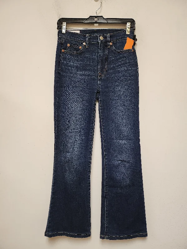 High Street Series Jeans Boot Cut By Gap In Blue Denim, Size: 0