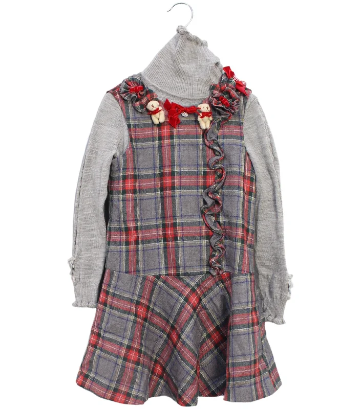 Refreshing Design Nicholas & Bears Knit Sweater and Sleeveless Dress Set 4T