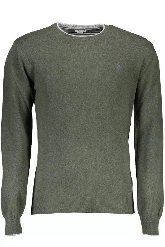 Warm Layers U.S. POLO ASSN. Elegant  Slim Sweater with Logo Men's Accent