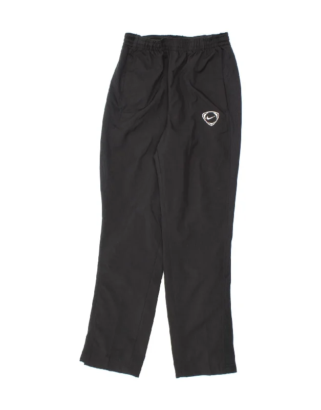 Sweet Girl NIKE Boys Tracksuit Trousers 10-11 Years Medium  Black Polyester