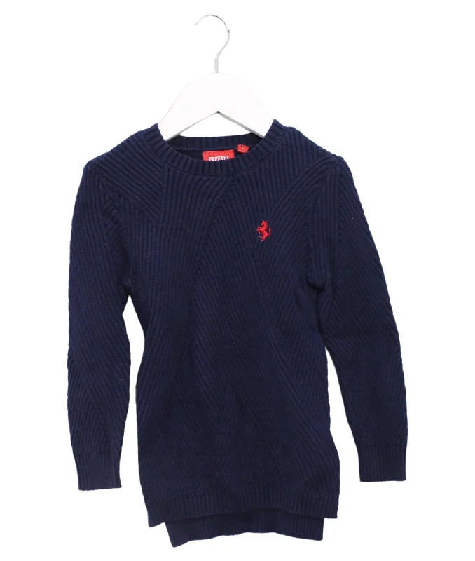Cool Style Ferrari Knit Sweater 3T