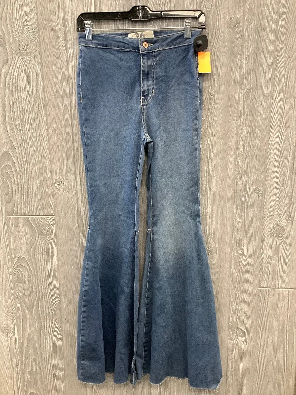 Warm Winter Series Jeans Flared By We The Free In Blue, Size: 2