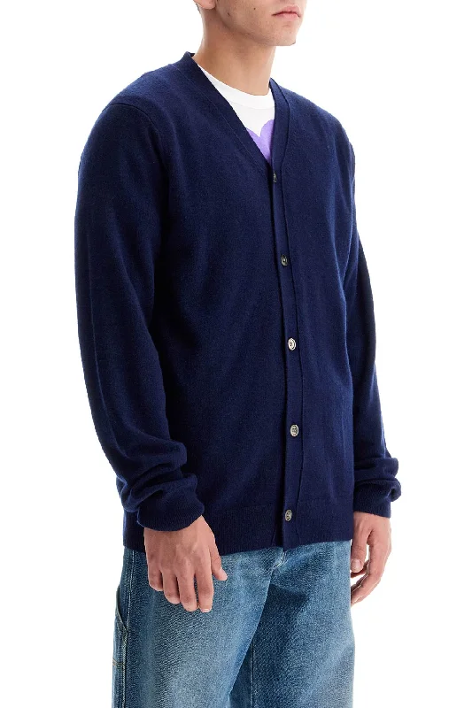 Goddess Style Comme Des Garcons Shirt Wool Cardigan With Buttons