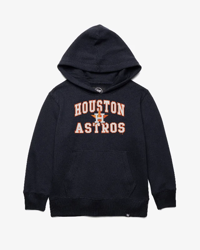 Classic Retro HOUSTON ASTROS VELOCITY '47 HEADLINE HOOD KIDS