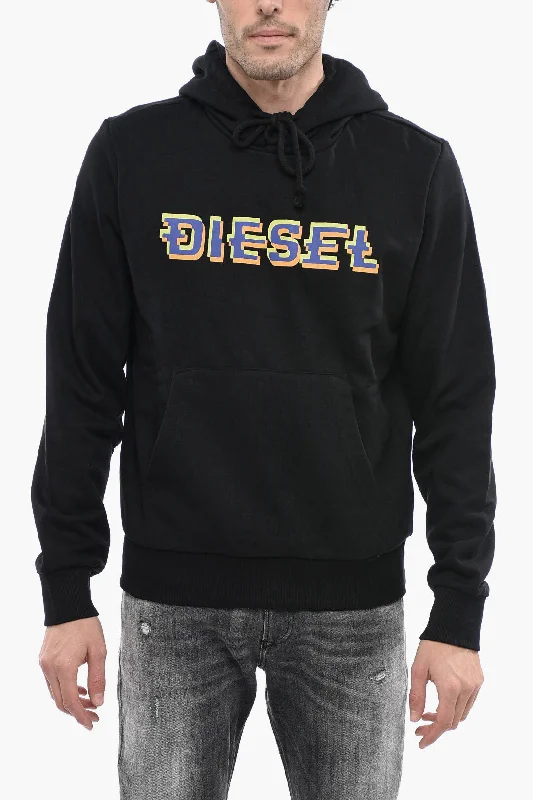 Casual Street Diesel Cotton S-GINN Hoodie with 3D Print