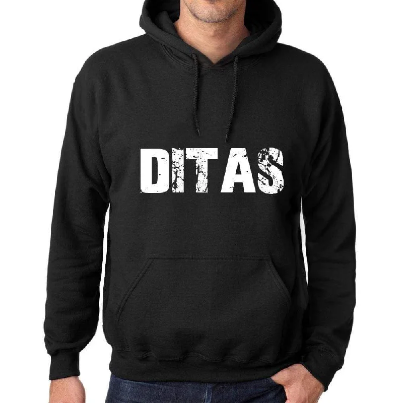 Romantic And Fresh Men's Women's Unisex Printed Graphic Cotton Hoodie Soft Heavyweight Hooded Sweatshirt Pullover Popular Words DITAS Deep Black Romantic And Fresh Men's Women's Unisex Printed Graphic Cotton Hoodie Soft Heavyweight Hooded Sweatshirt Pullover Popular Words DITAS Deep Black